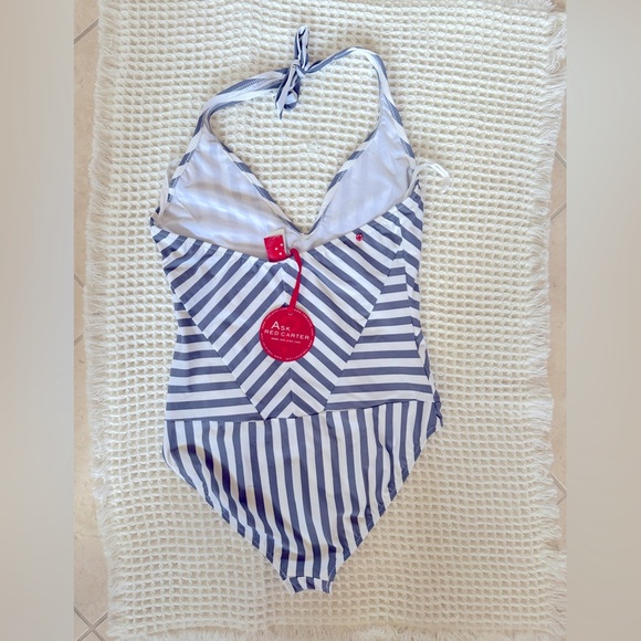 Red Carter Grey and White Bathing Suit NWT!!! Swim - Picture 2 of 3